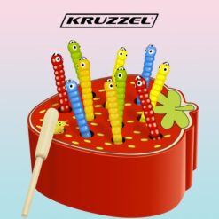 Puidust maasika magnetmäng Soodukas.Com