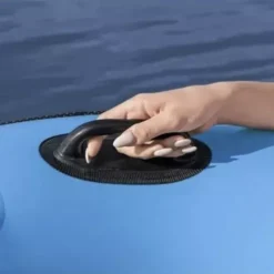 Täispuhutav tugitool-rõngas seljatoega Soodukas.Com