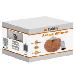 Ultraheli õhuniisutaja-aroomidifuuser ionisaatori ja LED-valgustusega Soodukas.Com