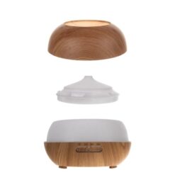 Ultraheli õhuniisutaja-aroomidifuuser ionisaatori ja LED-valgustusega Soodukas.Com