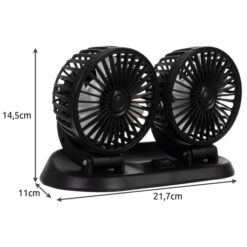 Kahepealine 12V auto ventilaator Soodukas.Com