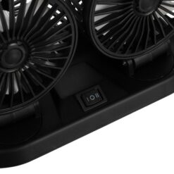 Kahepealine 12V auto ventilaator Soodukas.Com