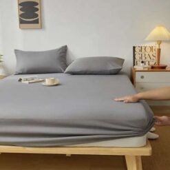 Puuvillane kummiga voodilina 180 x 200cm Soodukas.Com