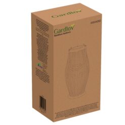 Bambusest terrassilatern klaasiga Soodukas.Com