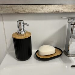 Must bambusega vannitoakomplekt Soodukas.Com