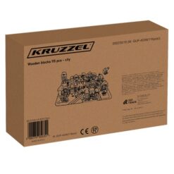 Puidust klotsid linna ehitamiseks + alusmatt Soodukas.Com