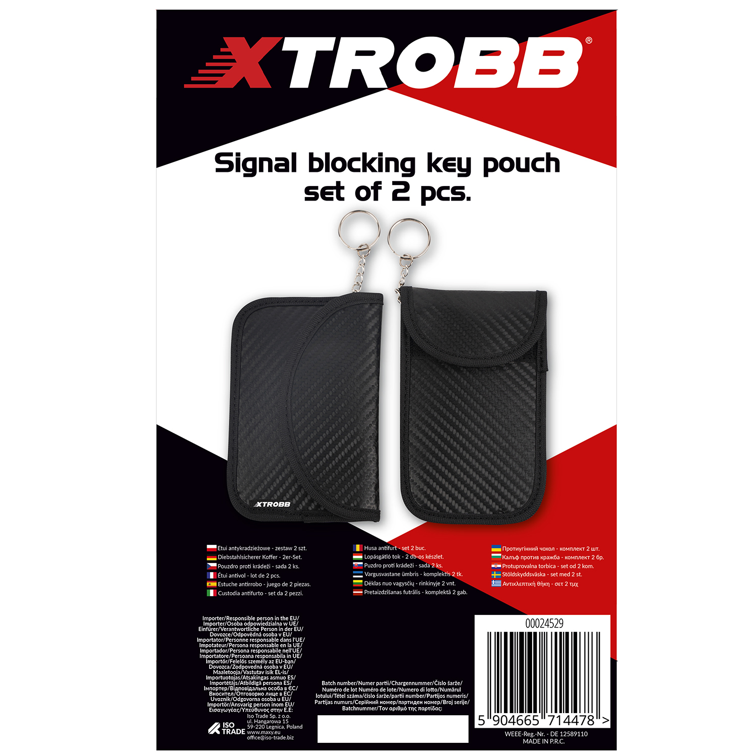 Vargusvastased võtmekotid 2tk – Soodukas.Com Vargusvastased võtmekotid 2tk - Image 3