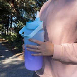 Motiveeriv 2L veepudel kõrrega Soodukas.Com