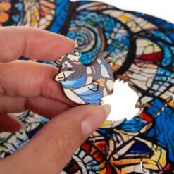 Puidust öökulli puslekomplekt Soodukas.Com