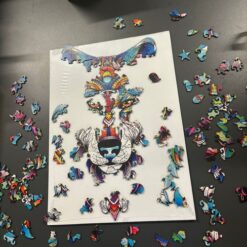 Puidust hundimotiiviga pusle Soodukas.Com