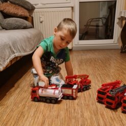 Kruzzel 24631 Fire Department Car Set Soodukas.Com