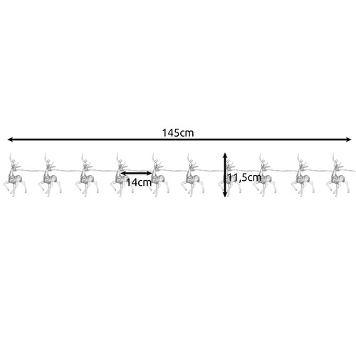 Põdrakujulised LED jõulutuled – Soodukas.Com Põdrakujulised LED jõulutuled - Image 4