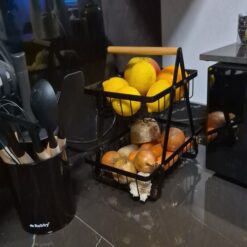 Kahekorruseline puuviljakorv kööki Soodukas.Com