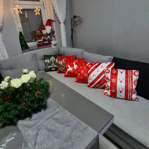 Jõulumustriga padjapüüride komplekt – Soodukas.Com Jõulumustriga padjapüüride komplekt - Image 3