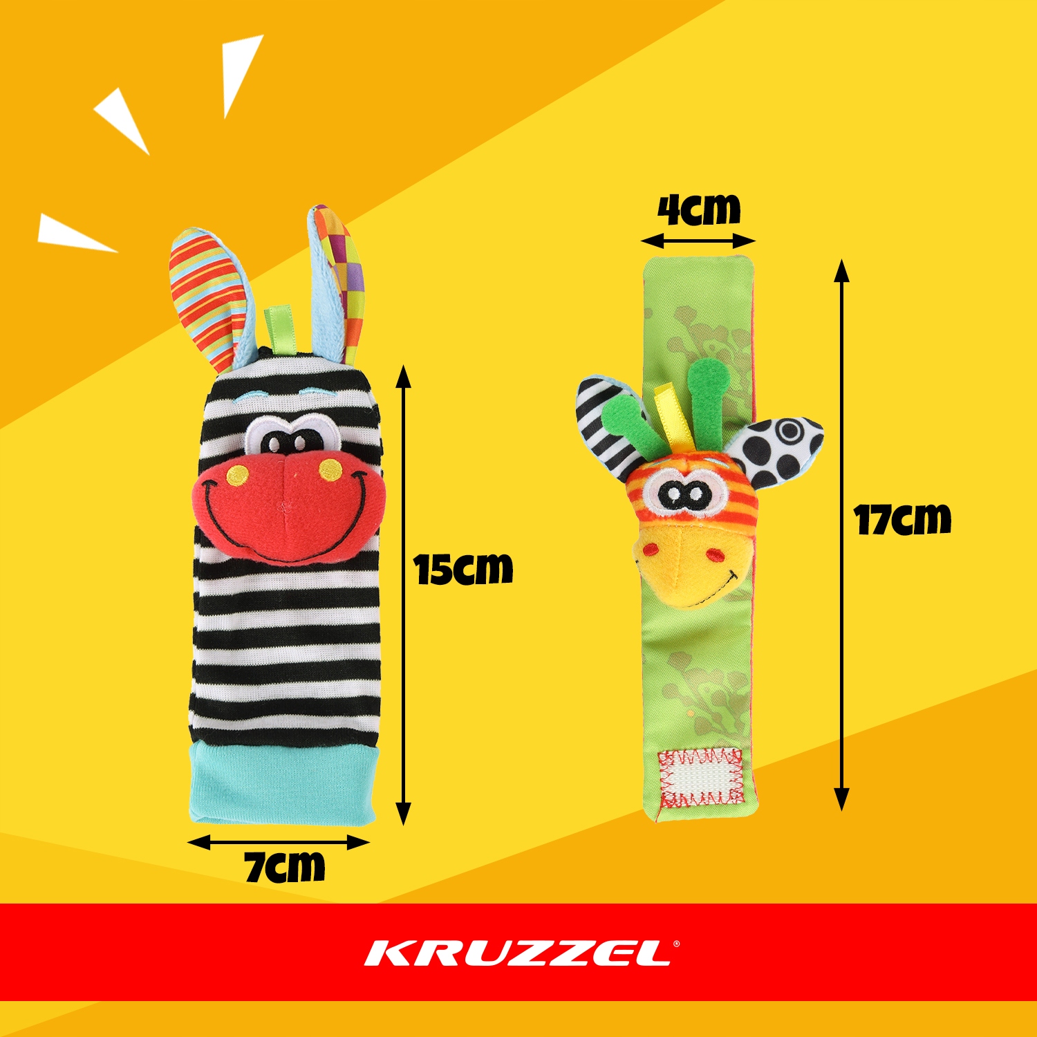 Sensoorne kõristite komplekt beebile - 2 randmepaela + 2 sokki – Soodukas.Com Sensoorne kõristite komplekt beebile - 2 randmepaela + 2 sokki - Image 10