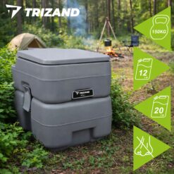 Alternative view of Kaasaskantav tualett / matkakäimla 20L