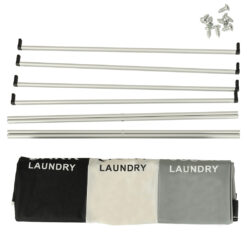 Kolmeosaline pesukorv Soodukas.Com