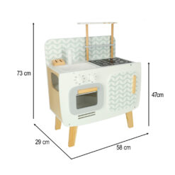 Puidust mänguköök koos tarvikutega Soodukas.Com