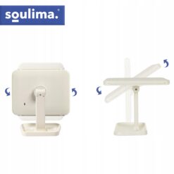 Meigipeegel reguleeritava LED-valgustuse ja suurendusega Soodukas.Com