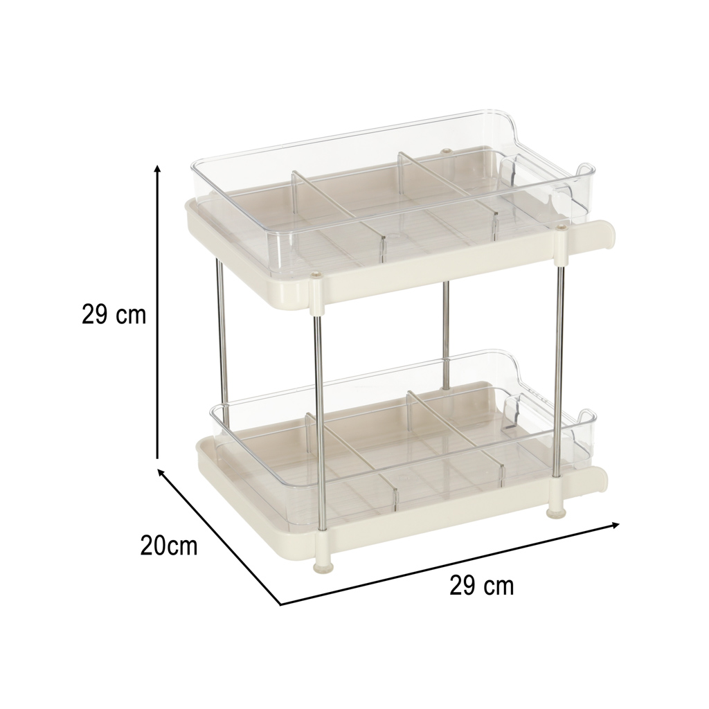 Kahekorruseline organiseerija väljatõmmatavate sahtlitega – Soodukas.Com Kahekorruseline organiseerija väljatõmmatavate sahtlitega - Image 7