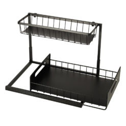 Metallist kahekorruseline organiseerija väljatõmmatava korviga Soodukas.Com