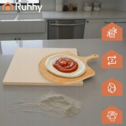 Pitsakivi + bambusest pitsalabidas Soodukas.Com