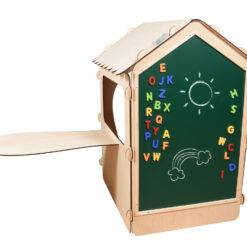 Magnettähed, kriit ja käsn kohe kasutamiseks kaasas