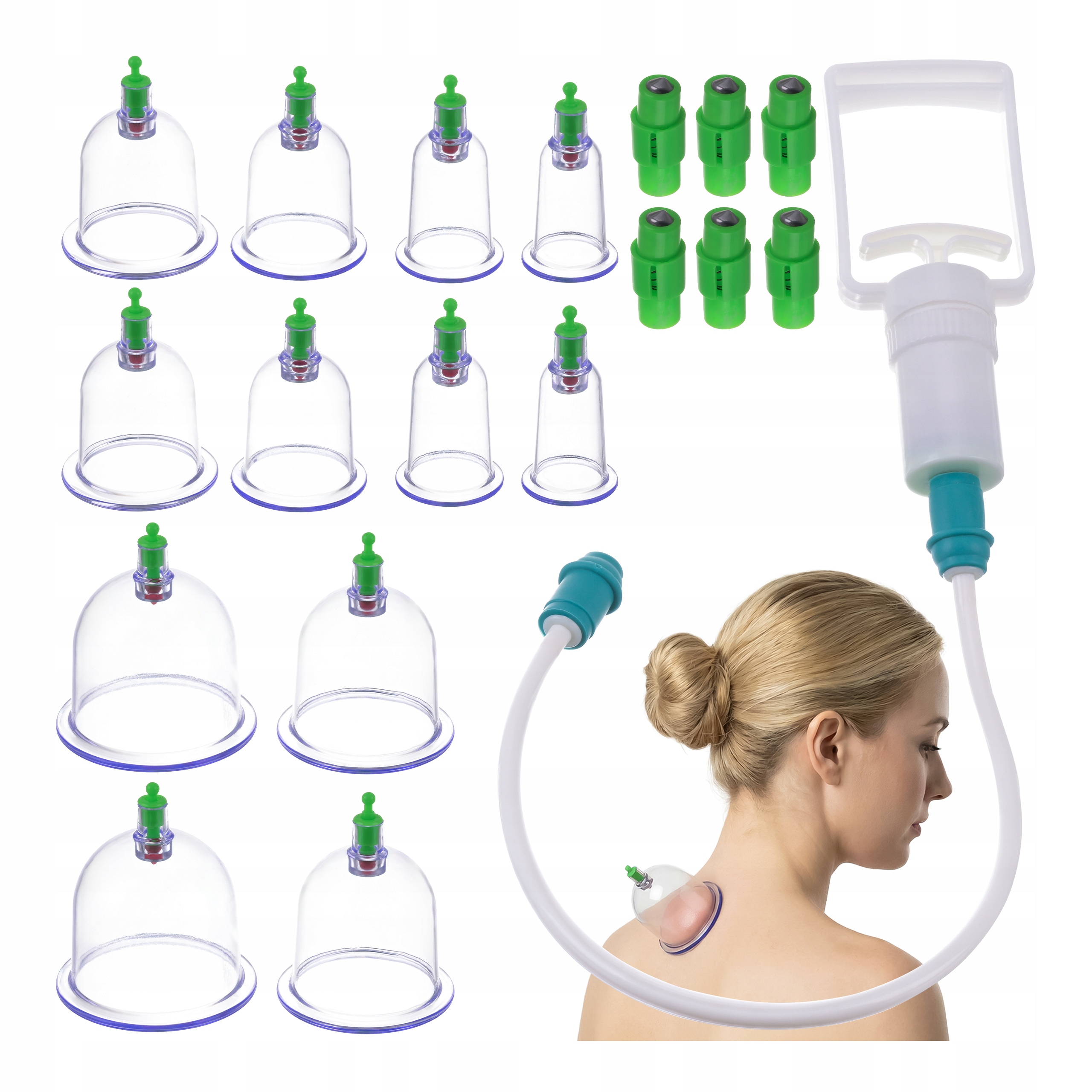 Vaakumkupud pumbaga 12tk – Soodukas.Com Vaakumkupud