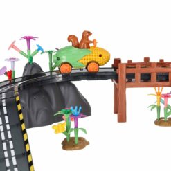 310-osaline magnetiline autorada – magnetklotsid, autod ja põnev lilleaed  Soodukas.Com