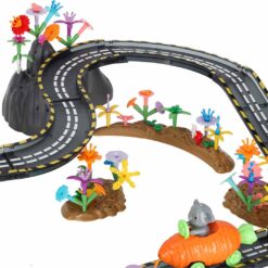 310-osaline magnetiline autorada – magnetklotsid, autod ja põnev lilleaed  Soodukas.Com