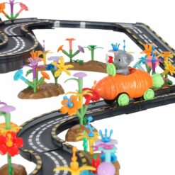 310-osaline magnetiline autorada – magnetklotsid, autod ja põnev lilleaed  Soodukas.Com