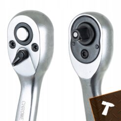 46-osaline 1/4" padrunvõtmete ja otsikute komplekt kohvris Soodukas.Com