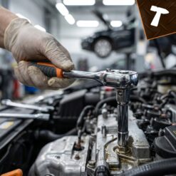 56-osaline 1/4" padrunvõtmete ja otsikute komplekt kohvris Soodukas.Com