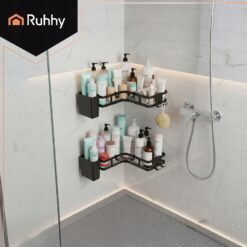 Alternative view of Nurgariiulite komplekt vannituppa - vannitoariiulid 2tk