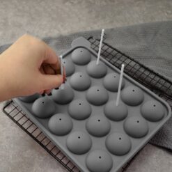 Silikoonvorm koogipallidele pulgaga Soodukas.Com