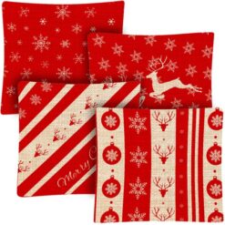 Jõuluteemalised linased padjapüürid