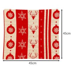 Jõuluteemalised linased padjapüürid Soodukas.Com