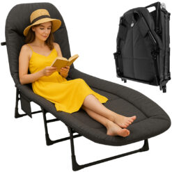 Kokkupandav matkavoodi / lamamistool madratsiga