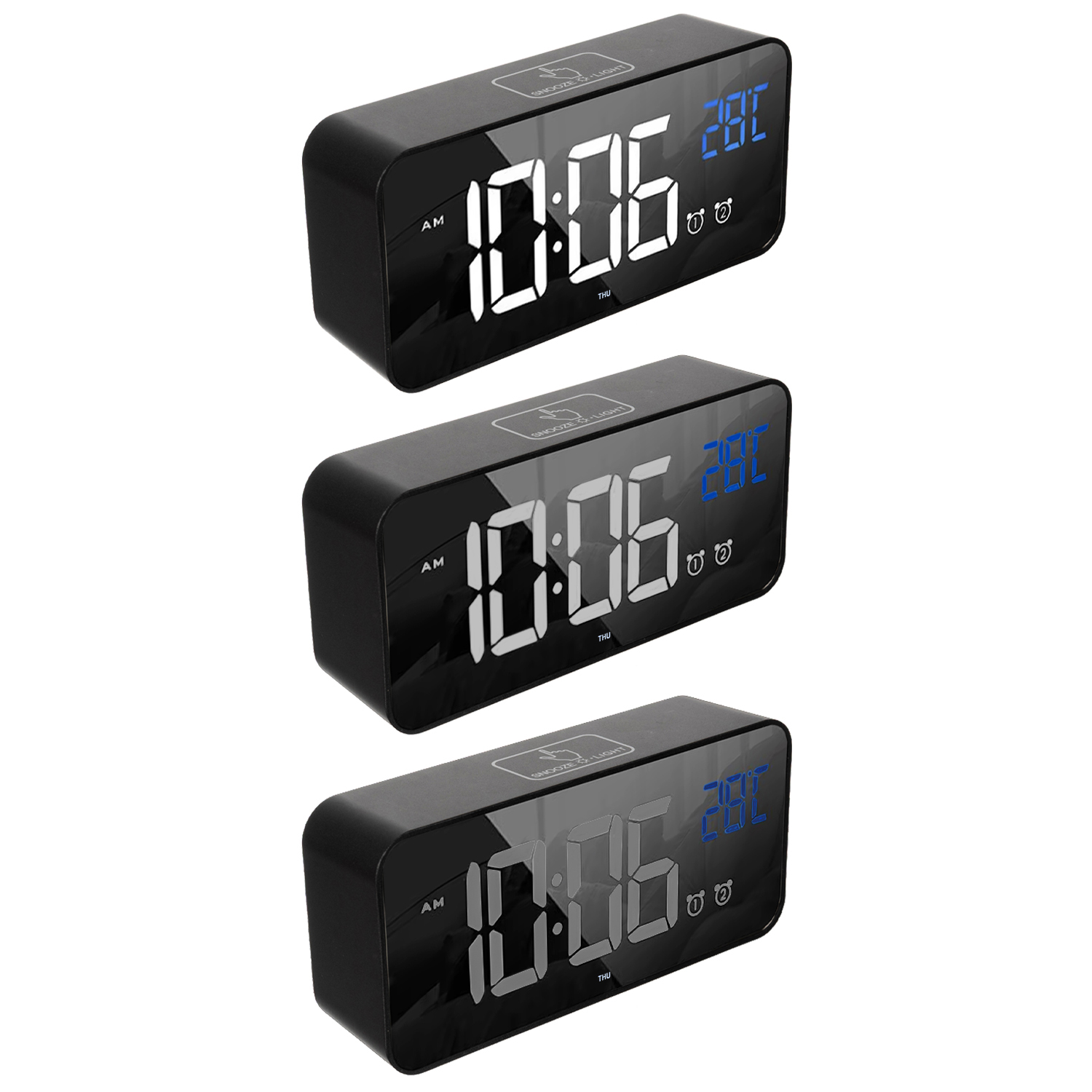 Led-ekraaniga äratuskell – Soodukas.Com Led-ekraaniga äratuskell - Image 12