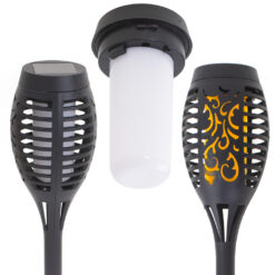 Päikesepatareiga aiatõrvikud 4tk Soodukas.Com