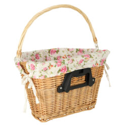 Kiirkinnitusega jalgrattakorv kangast sisuga Soodukas.Com