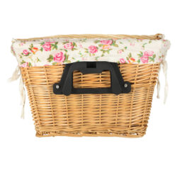 Kiirkinnitusega jalgrattakorv kangast sisuga Soodukas.Com