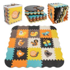 Pehme tõstetavate servadega puslematt 114x114cm