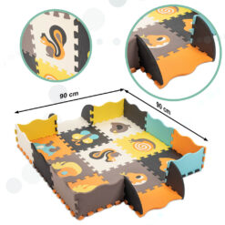 Alternative view of Pehme tõstetavate servadega puslematt 114x114cm
