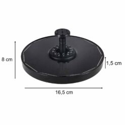 Ujuv päikeseenergial töötav aiapurskkaev LED-valgustusega – Soodukas.Com Ujuv päikeseenergial töötav aiapurskkaev LED-valgustusega Soodukas.Com