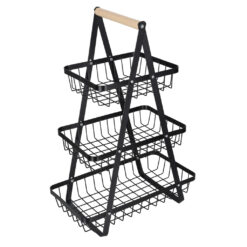 Kolmetasandiline puuviljakorv  Soodukas.Com