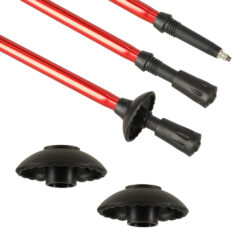 Kepikõnni kepid reguleeritava pikkusega 65–135cm Soodukas.Com