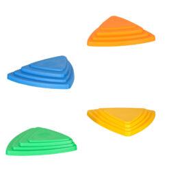 Tasakaalukivid lastele – 11-osaline sensoorne rada Soodukas.Com