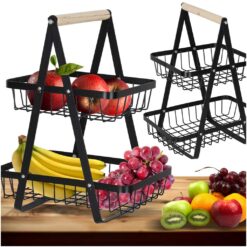 Alternative view of Kahekorruseline puuviljakorv