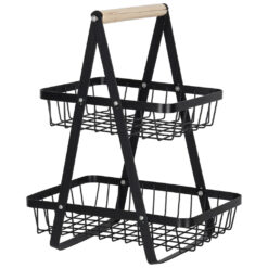 Kahekorruseline puuviljakorv Soodukas.Com